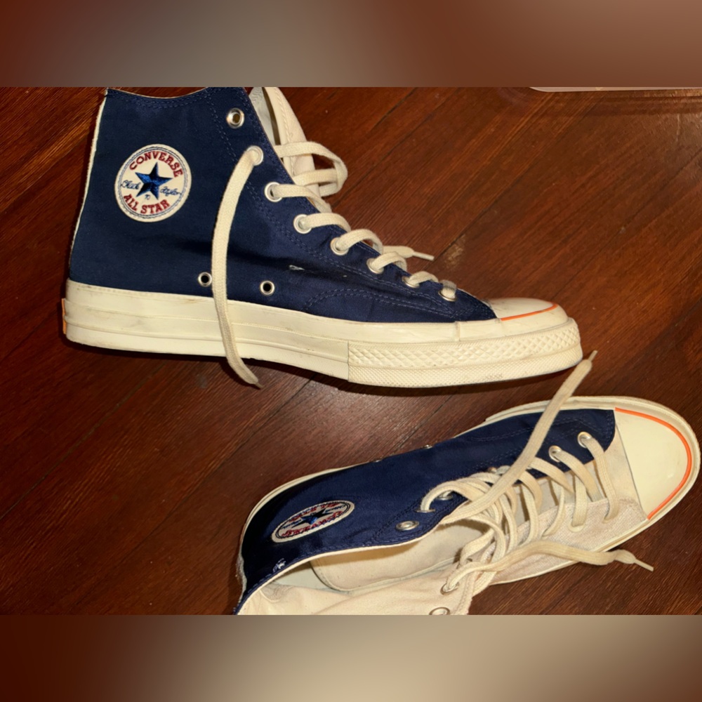 Converse High-Tops All Star in Blue and Cream